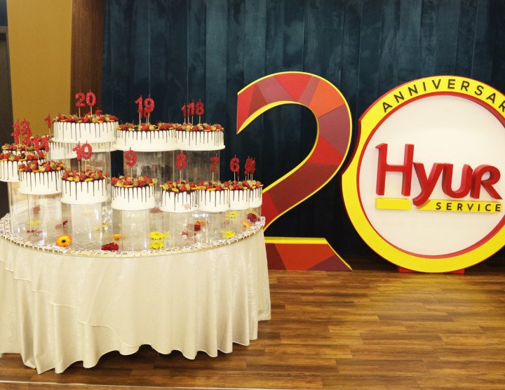 Hyur Service 20th Anniversary Luxurious Event – June 12, 2022. Collection of best photos